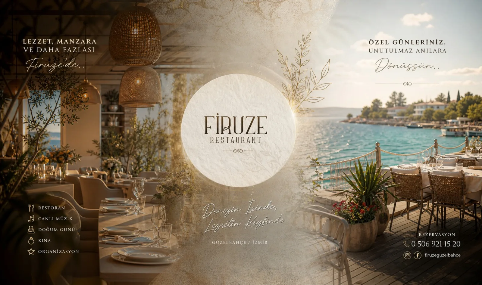 Firuze Restaurant kampanya görseli