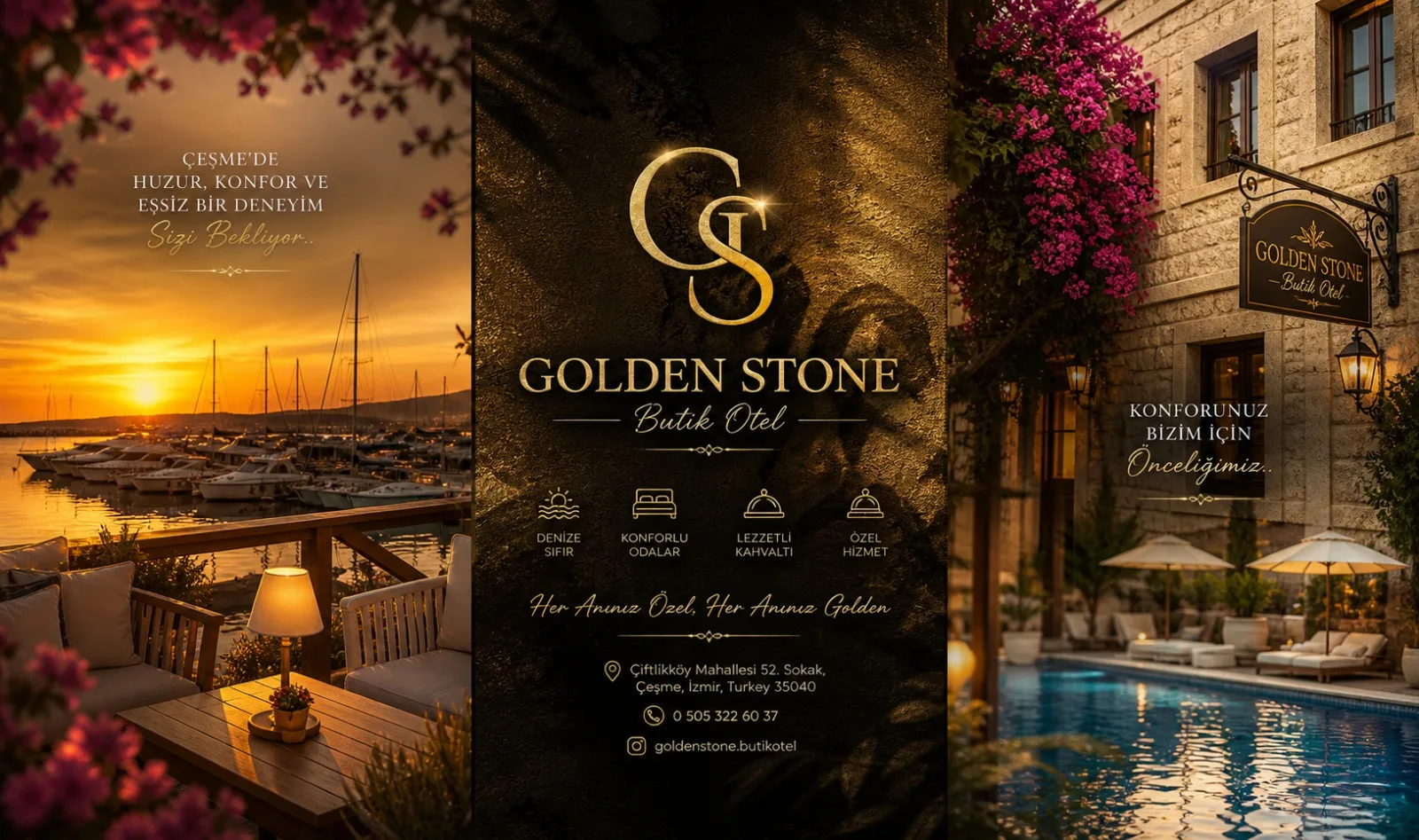Golden Stone Butik Otel kampanya görseli