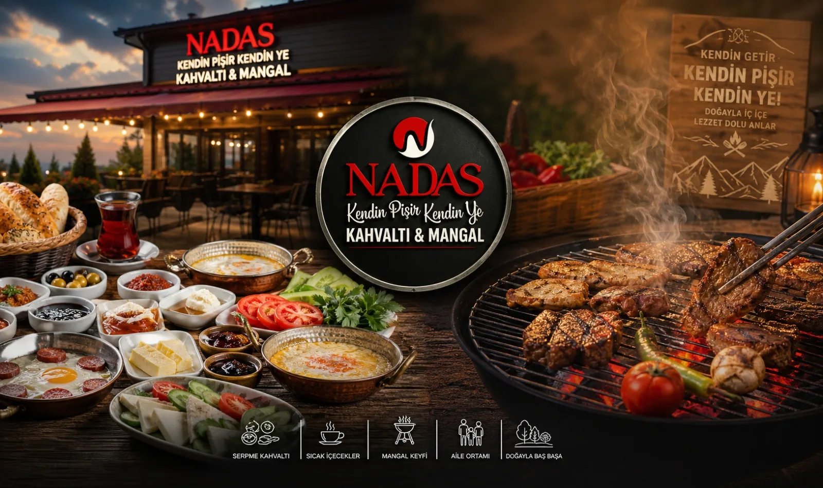 Nadas Kahvaltı & Mangal kampanya görseli